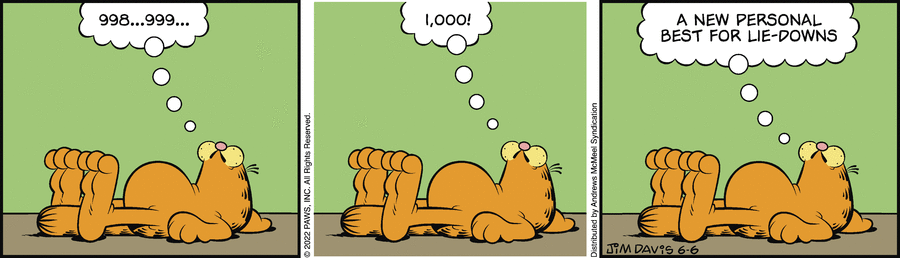 Garfield, June 6, 2022