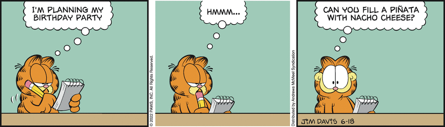 Garfield, June 18, 2022