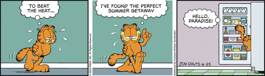 Garfield, June 25, 2022