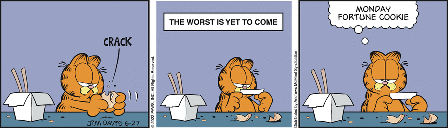 Garfield, June 27, 2022