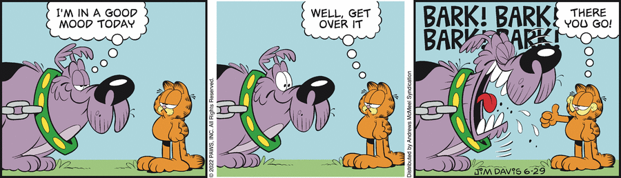 Garfield, June 29, 2022