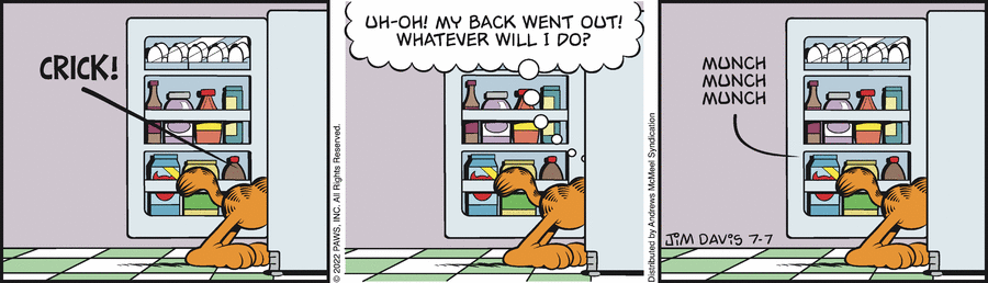 Garfield, July 7, 2022