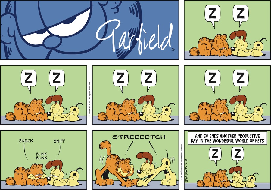 Garfield, July 10, 2022