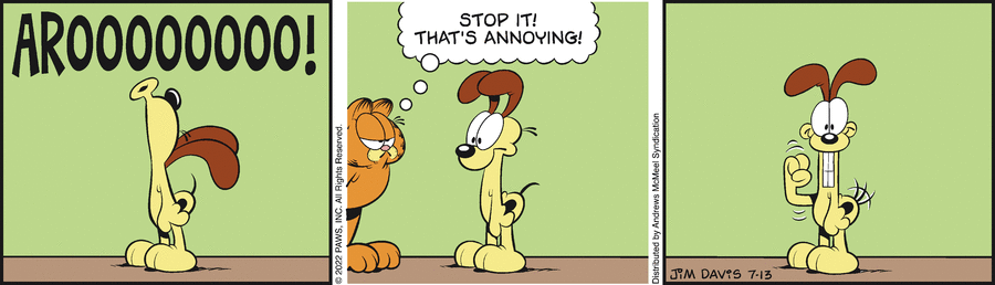Garfield, July 13, 2022