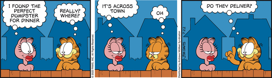 Garfield, July 22, 2022