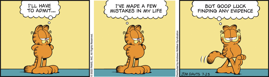 Garfield, July 23, 2022