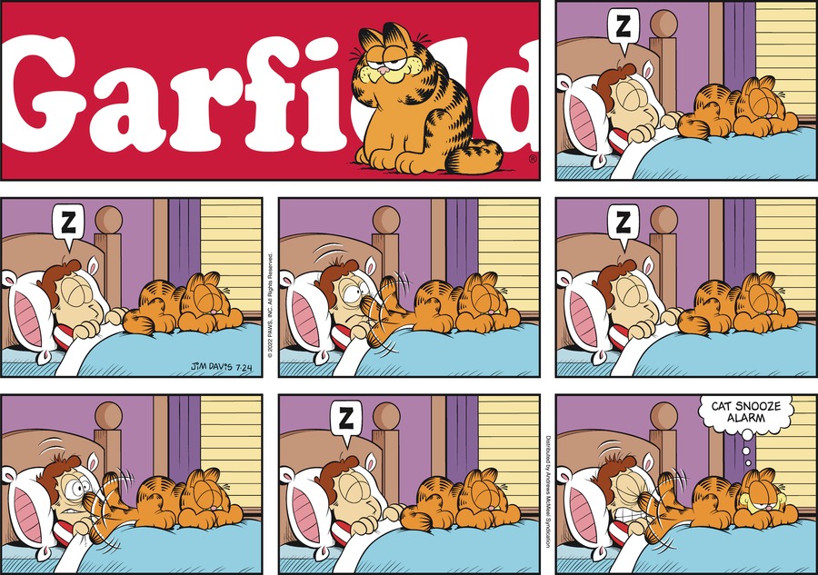 Garfield, July 24, 2022