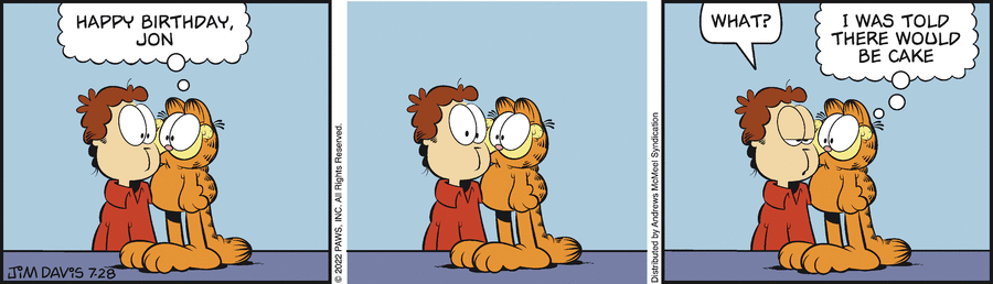 Garfield, July 28, 2022