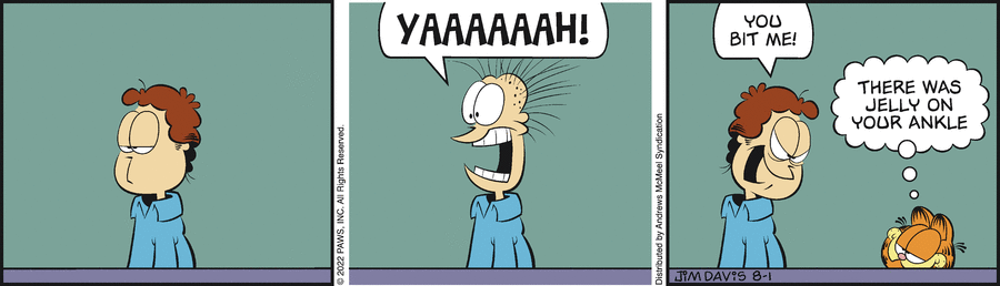 Garfield, August 1, 2022