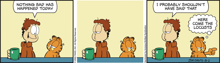 Garfield, August 2, 2022