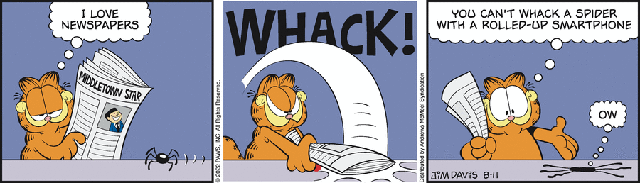 Garfield, August 11, 2022