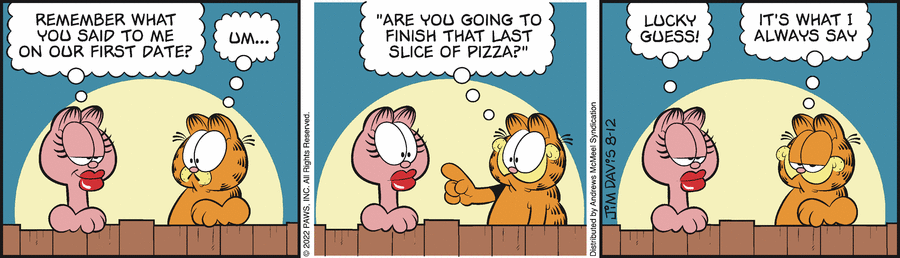 Garfield, August 12, 2022