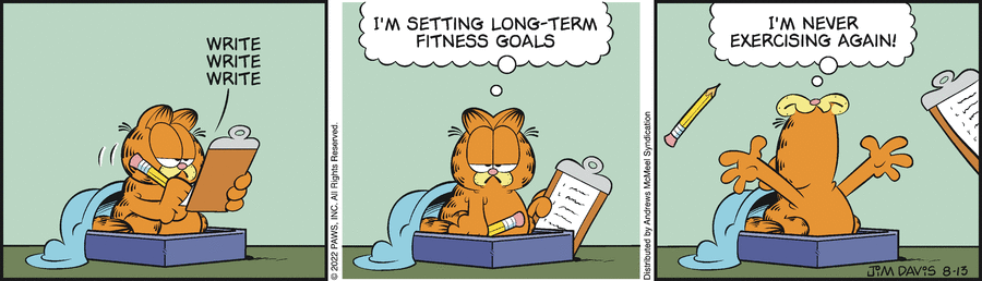 Garfield, August 13, 2022
