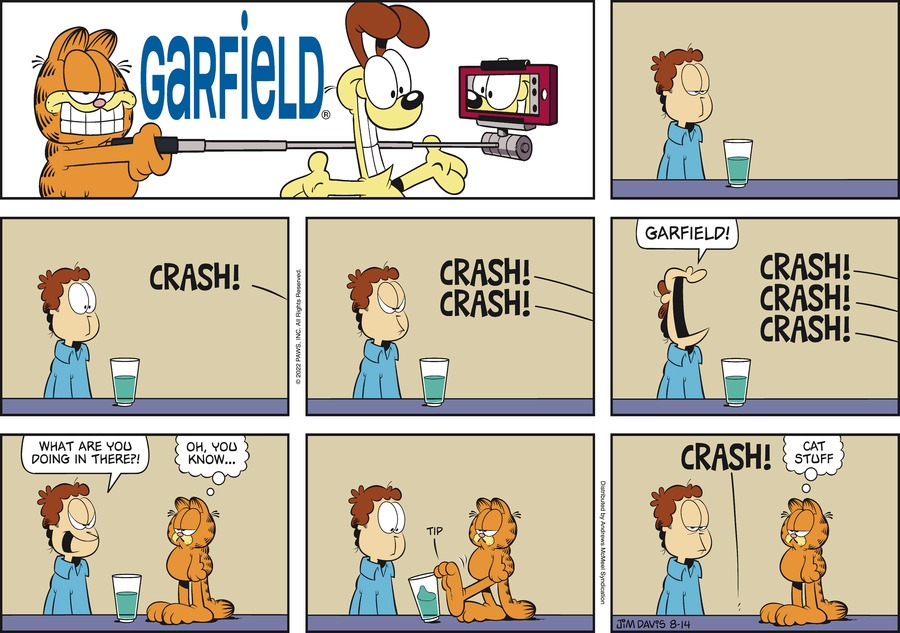 Garfield, August 14, 2022