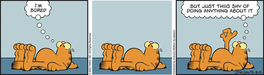 Garfield, August 15, 2022