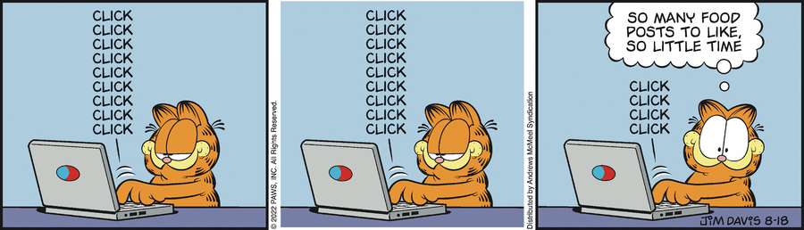 Garfield, August 18, 2022