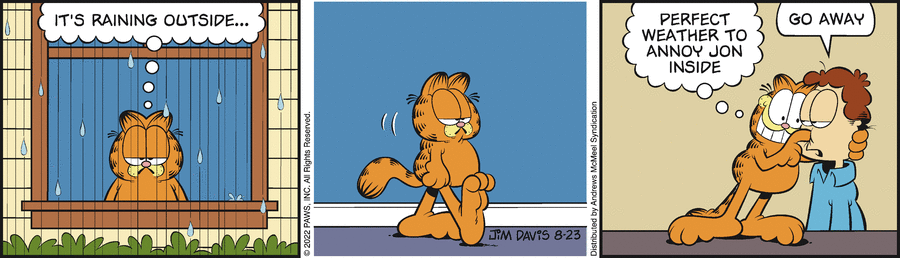 Garfield, August 23, 2022