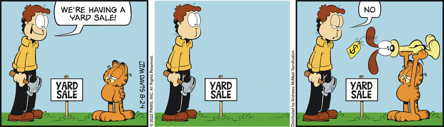 Garfield, August 24, 2022