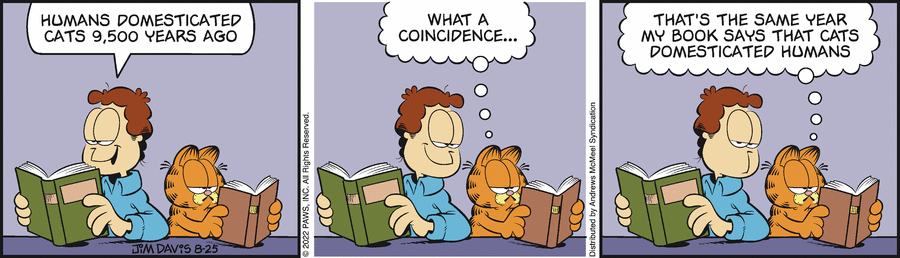 Garfield, August 25, 2022