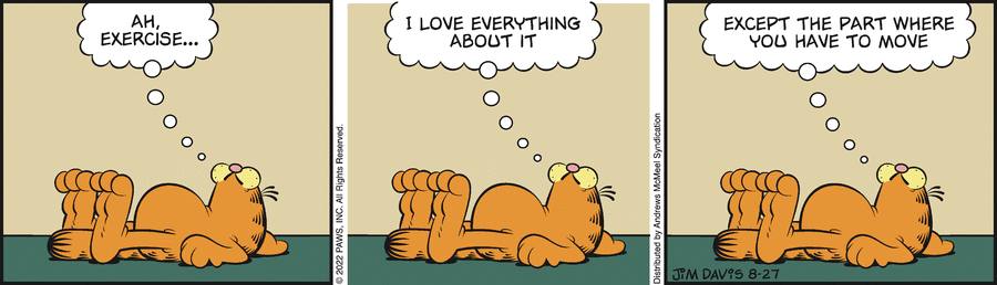 Garfield, August 27, 2022