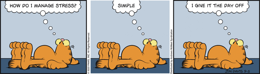 Garfield, September 5, 2022