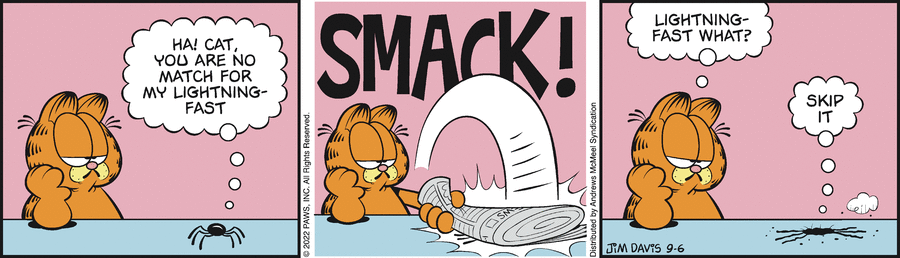 Garfield, September 6, 2022