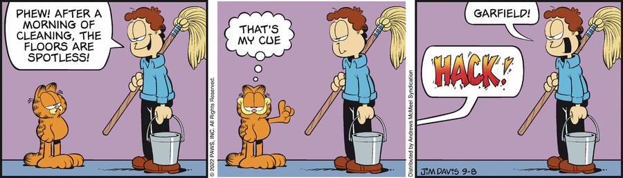 Garfield, September 8, 2022