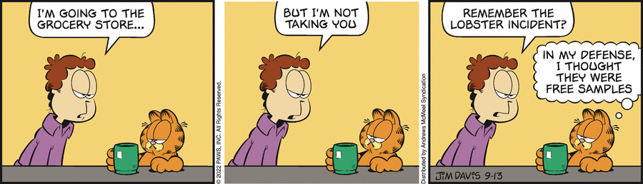 Garfield, September 13, 2022