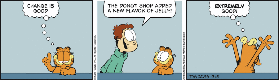 Garfield, September 15, 2022