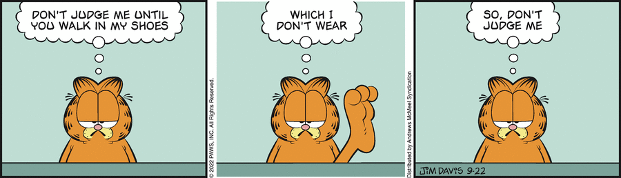 Garfield, September 22, 2022