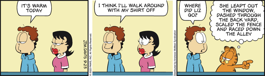 Garfield, September 23, 2022