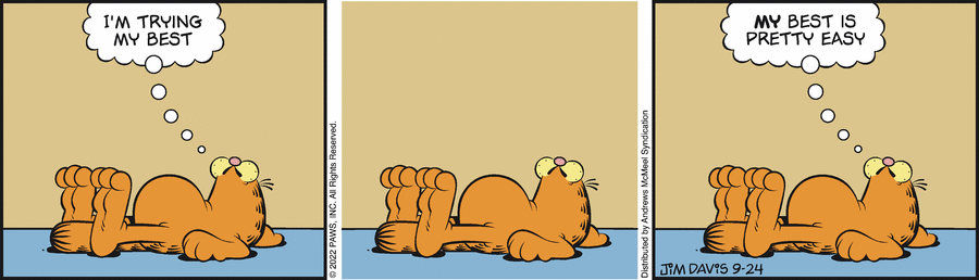 Garfield, September 24, 2022