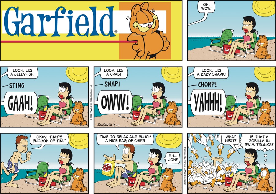 Garfield, September 25, 2022