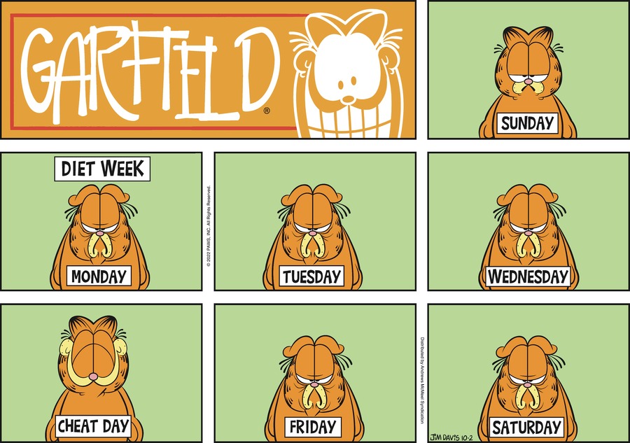 Garfield, October 2, 2022