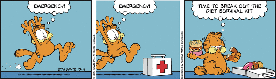 Garfield, October 4, 2022