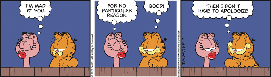 Garfield, October 7, 2022