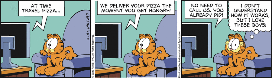Garfield, October 11, 2022