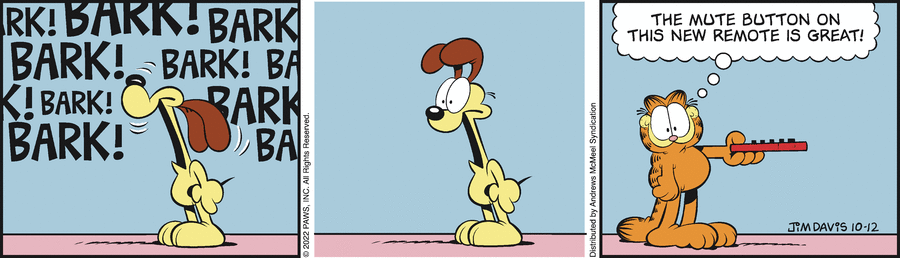 Garfield, October 12, 2022