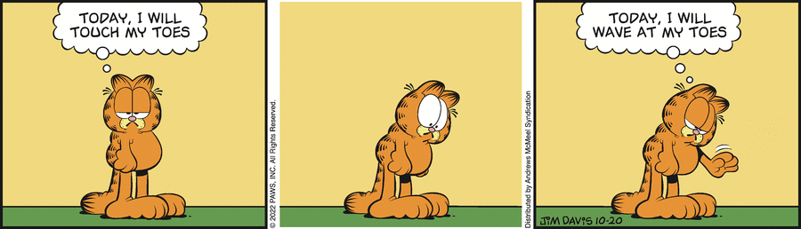 Garfield, October 20, 2022