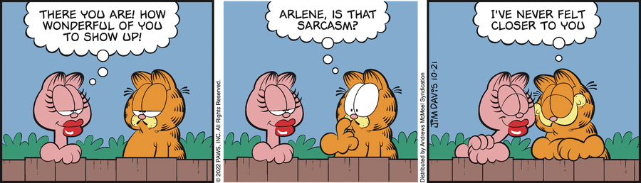 Garfield, October 21, 2022