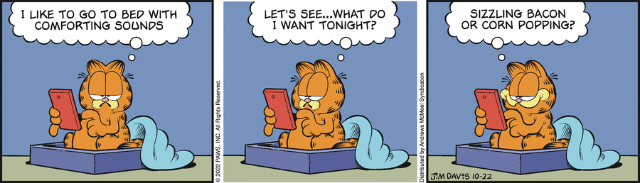 Garfield, October 22, 2022