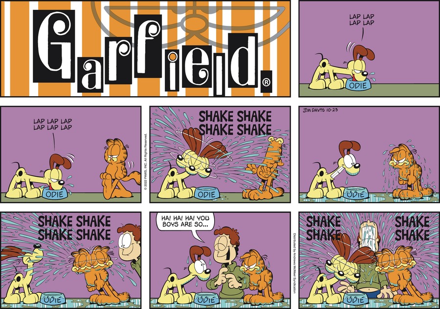 Garfield comic strip for Sunday, October 23, 2022