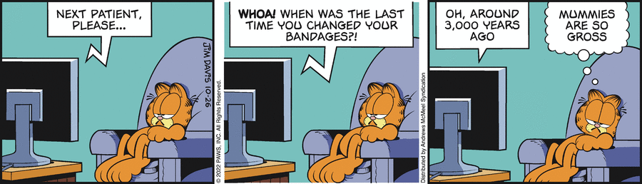 Garfield, October 26, 2022