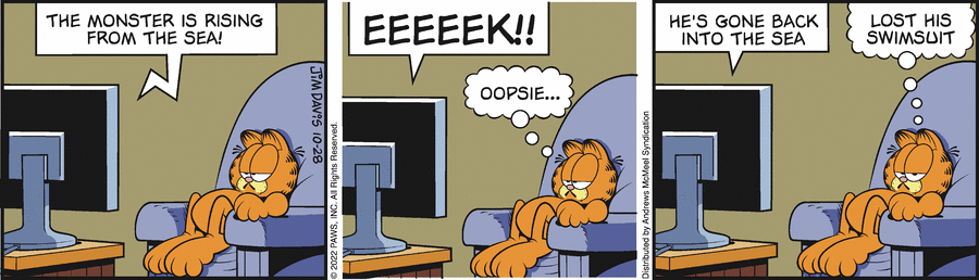 Garfield, October 28, 2022