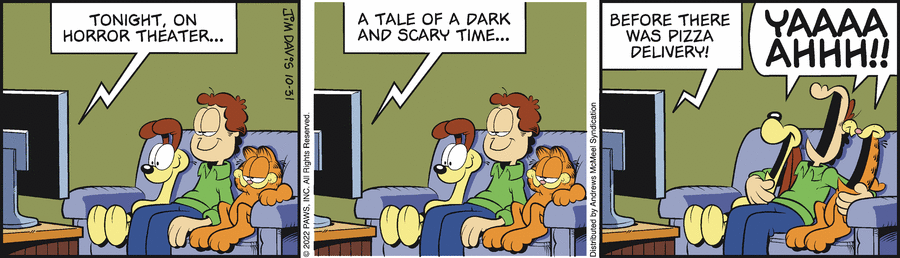 Garfield, October 31, 2022