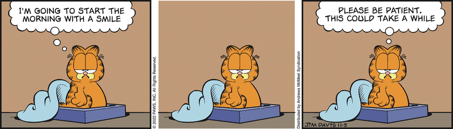 Garfield, November 5, 2022