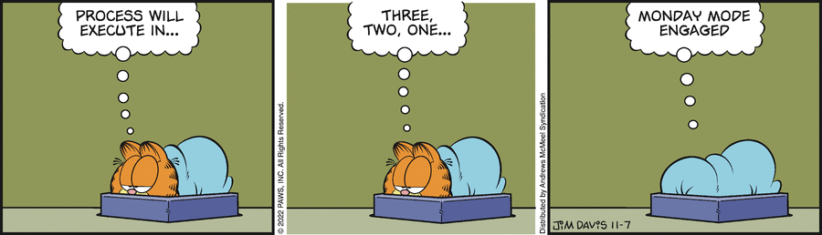 Garfield, November 7, 2022
