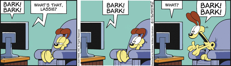 Garfield, November 9, 2022