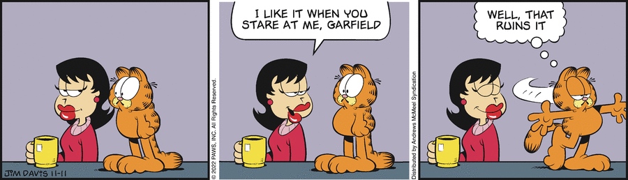 Garfield, November 11, 2022