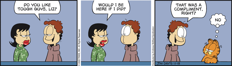 Garfield, November 18, 2022